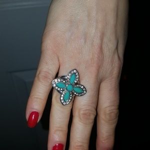 19:01  - Guess Turquoise and Crystal Ring